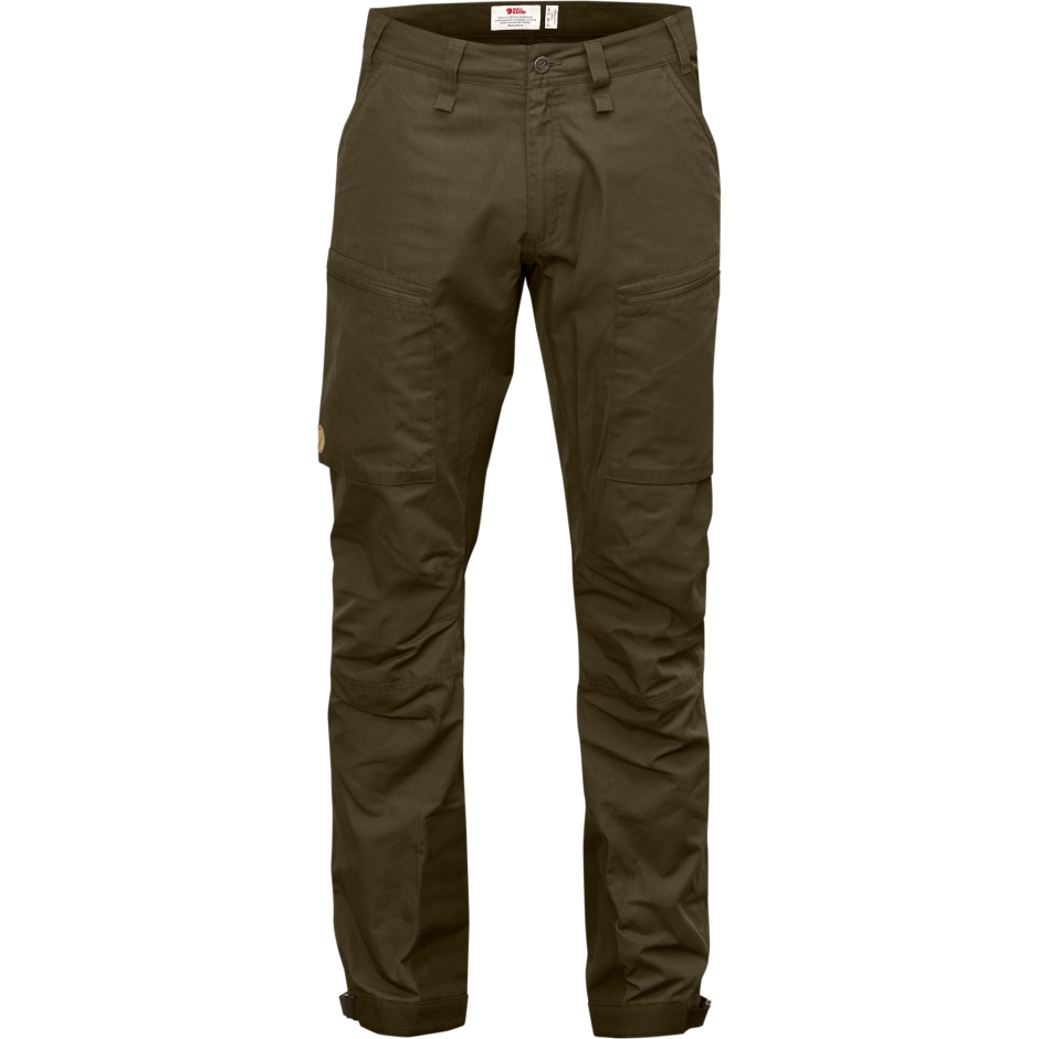 Calça De Trekking Fjällräven Abisko Lite M Reg Oliva