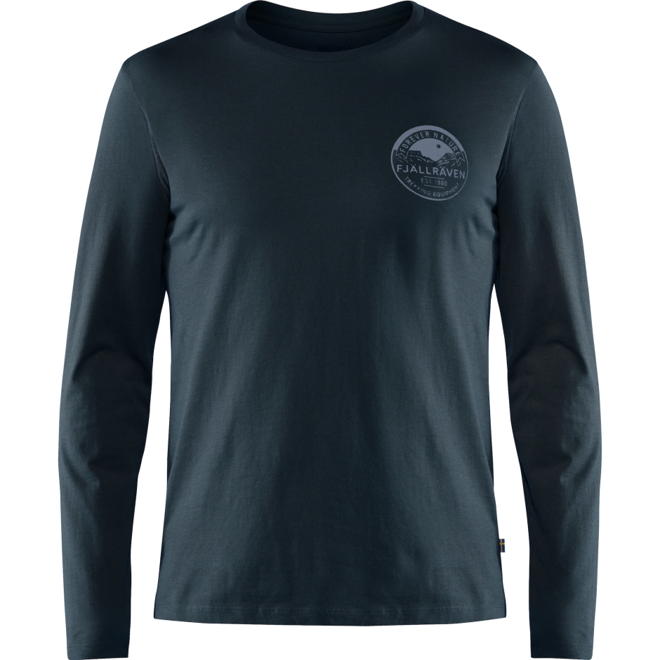 Dark Navy Fjällräven Marca Forever Nature Badge Ls M