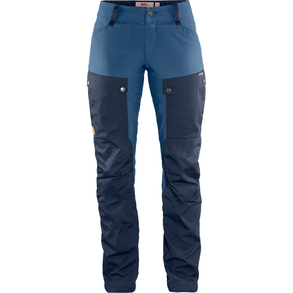 Calça Keb Curva W Reg Azul Marinho Escuro Tio Fjällräven
