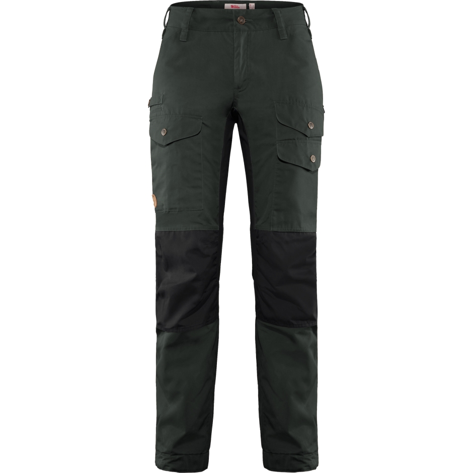 Calça Ventilada Vidda Pro C Short Fjällräven Cinza Escuro Preto