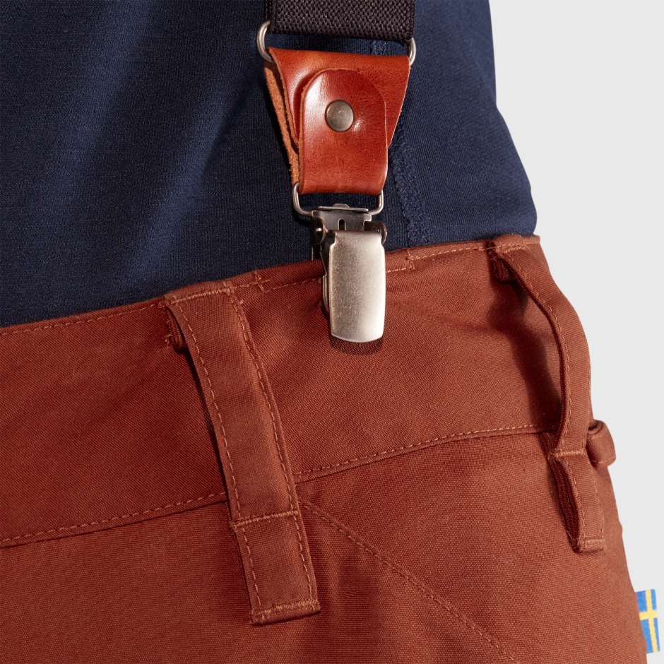 Calça Ventilada Vidda Pro C Short Fjällräven Cinza Escuro Preto