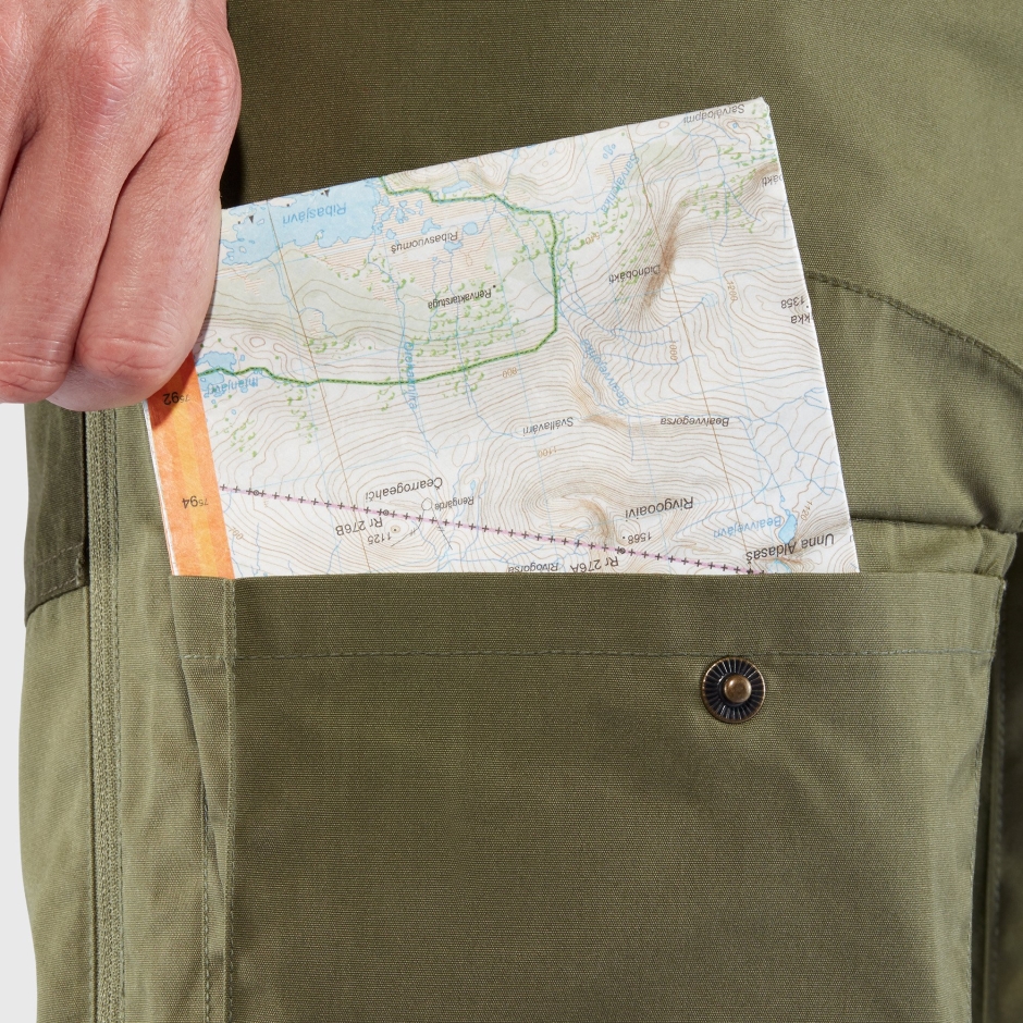 Calça Ventilada Verde Oliva Fjällräven Vidda Pro M Reg
