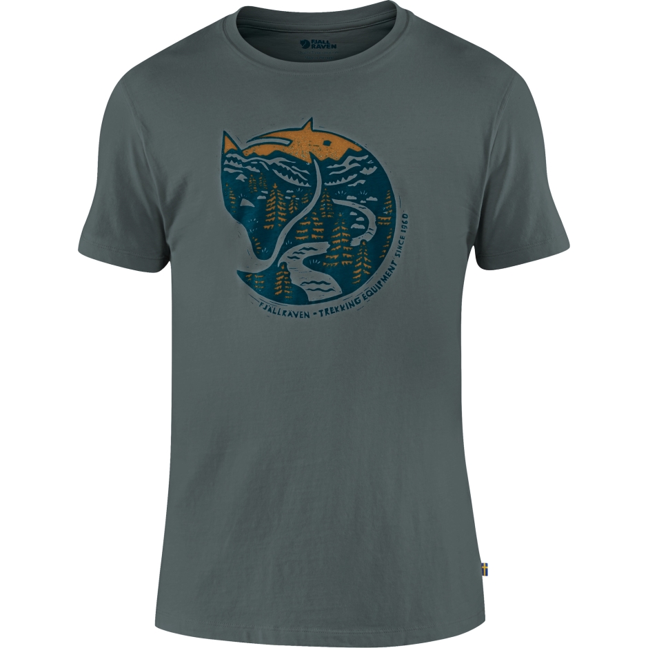 T-shirt Raposa ártica Com Borla Raposa Da Montanha