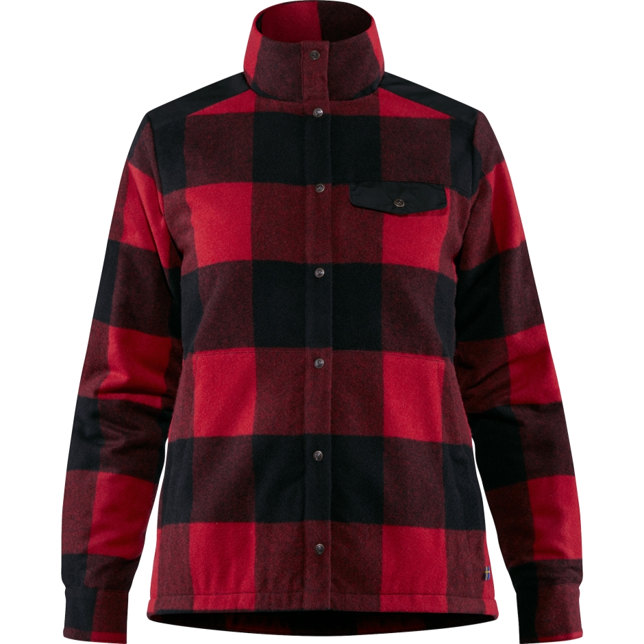 Fjällraven Casaco Acolchoado De Lã Canadá W Vermelho