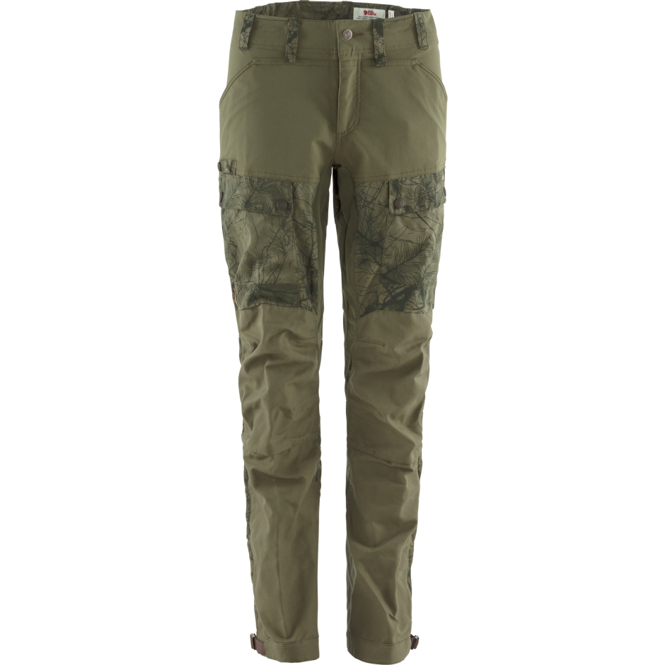 Calça Verde Camuflagem Verde Fjällräven Lapland Hybrid W