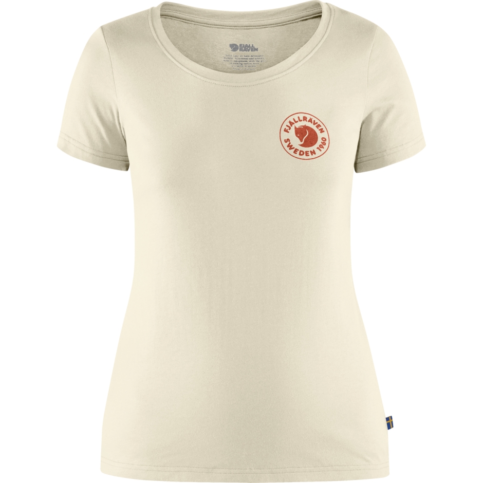 1960 Logo T-shirt W Fjällräven Giz Branco