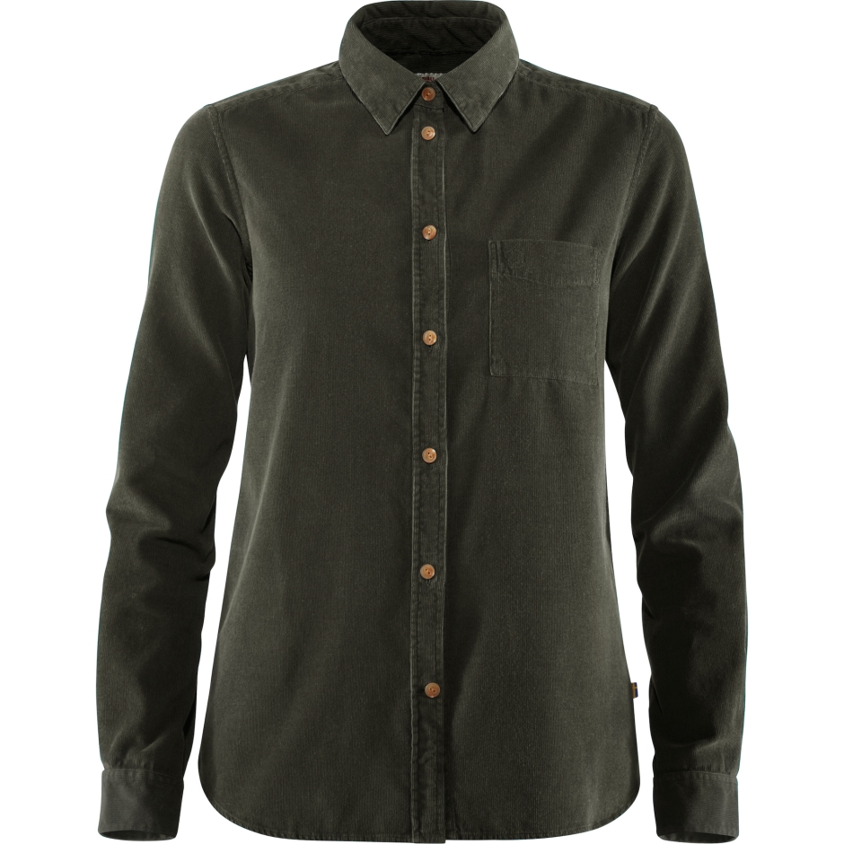 Deep Forest Övik Cord Shirt W Fjällräven