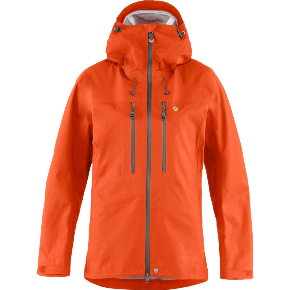 Bergtagen Jaqueta Eco-shell W Mountain Fox Hokkaido Laranja
