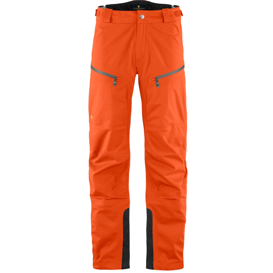 Fjällräven Bergtagen Calça Eco-shell M Hokkaido Laranja