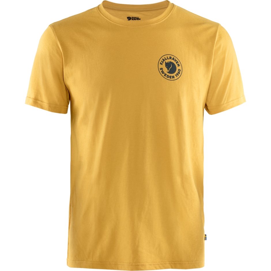 Fjällräven Brand 1960 Logo T-shirt M Ocre