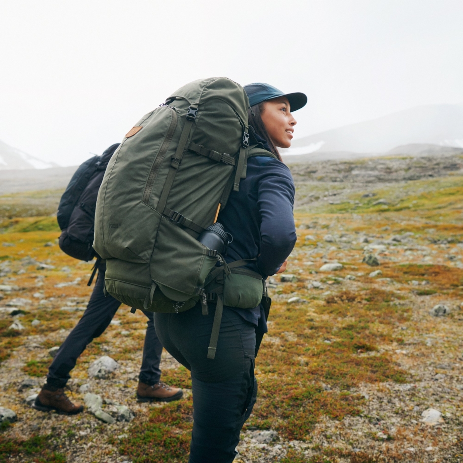 Calça Midsummer Abisko W Short Fjällräven Mineral Azul-argila Azul