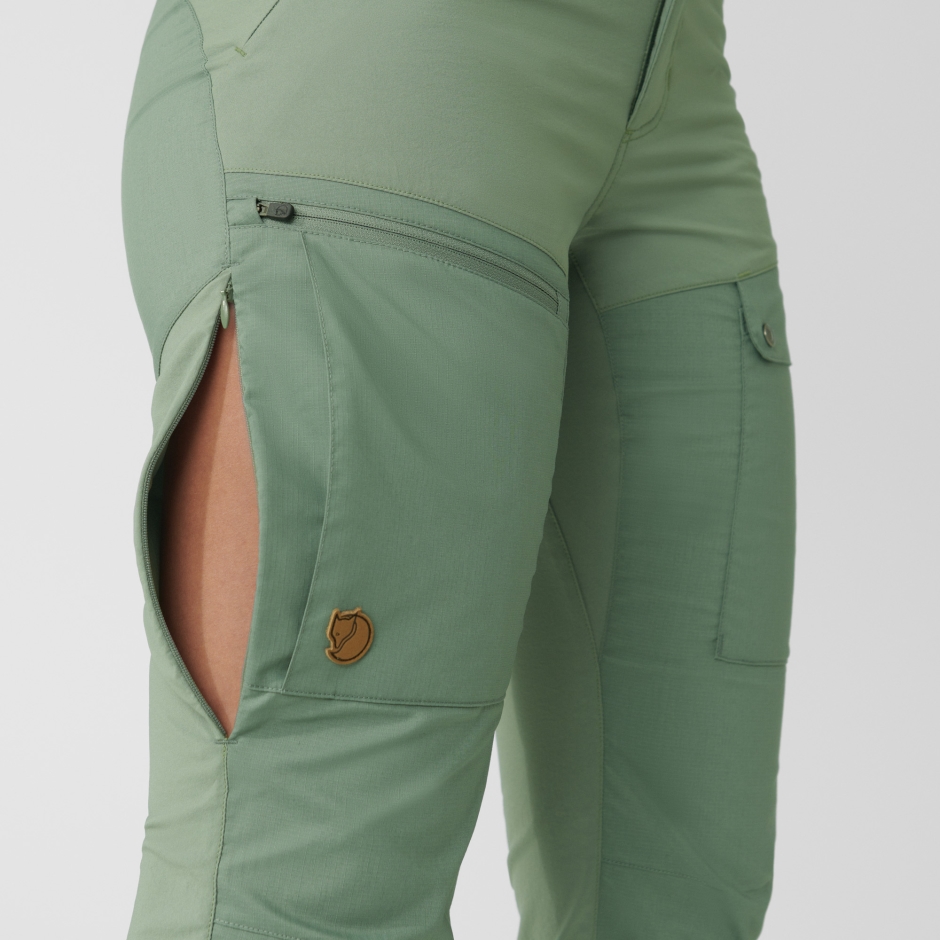 Fjällräven Abisko Calça Midsummer W Reg Mineral Blue-clay Blue