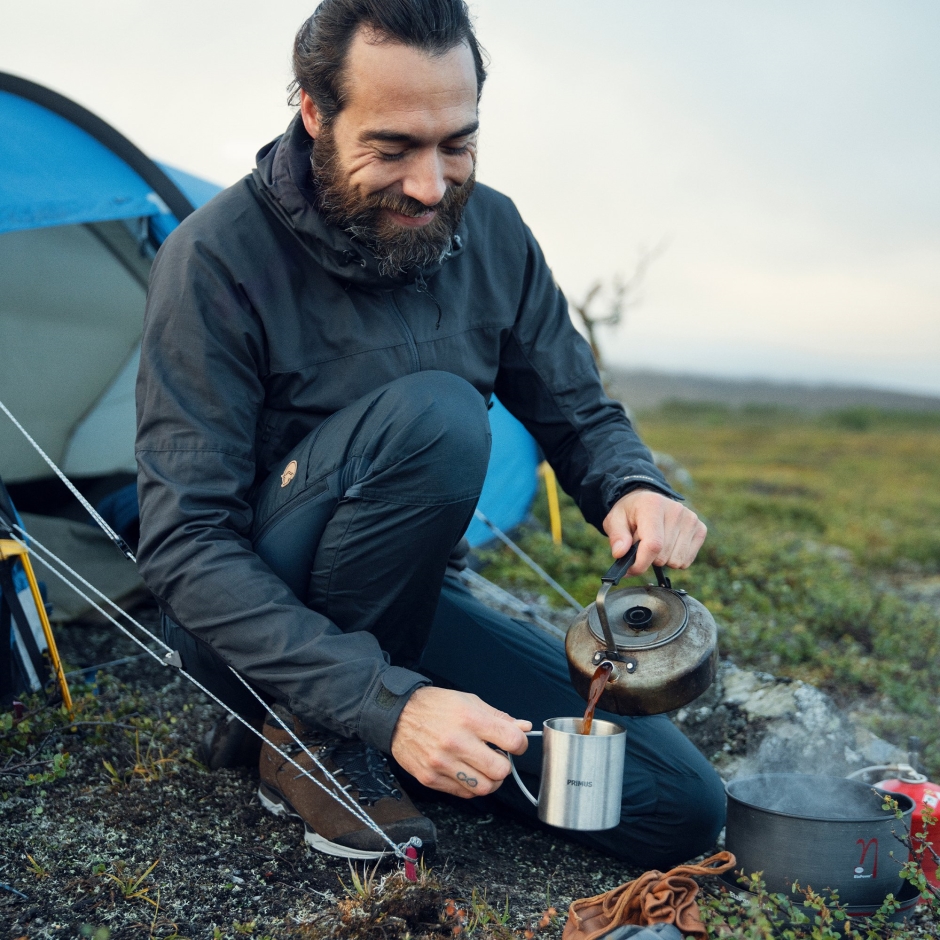Calça De Trekking Abisko Lite M Reg Fjällräven Sand