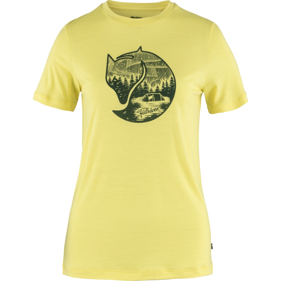 Raposa De Lã Abisko Amarelo Limão Ss W Raposa Da Montanha