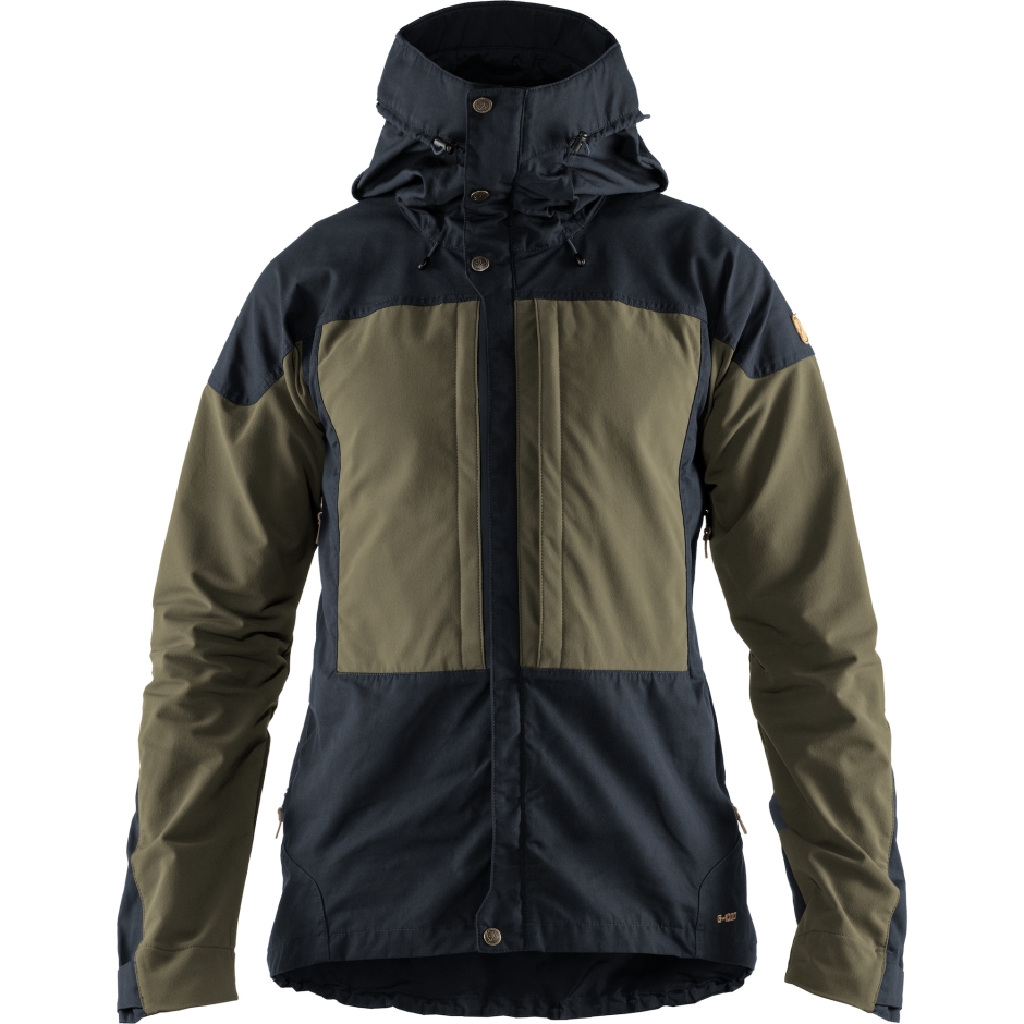 Jaqueta Keb Fjällraven Keb Azul Marinho Escuro Claro Verde-oliva