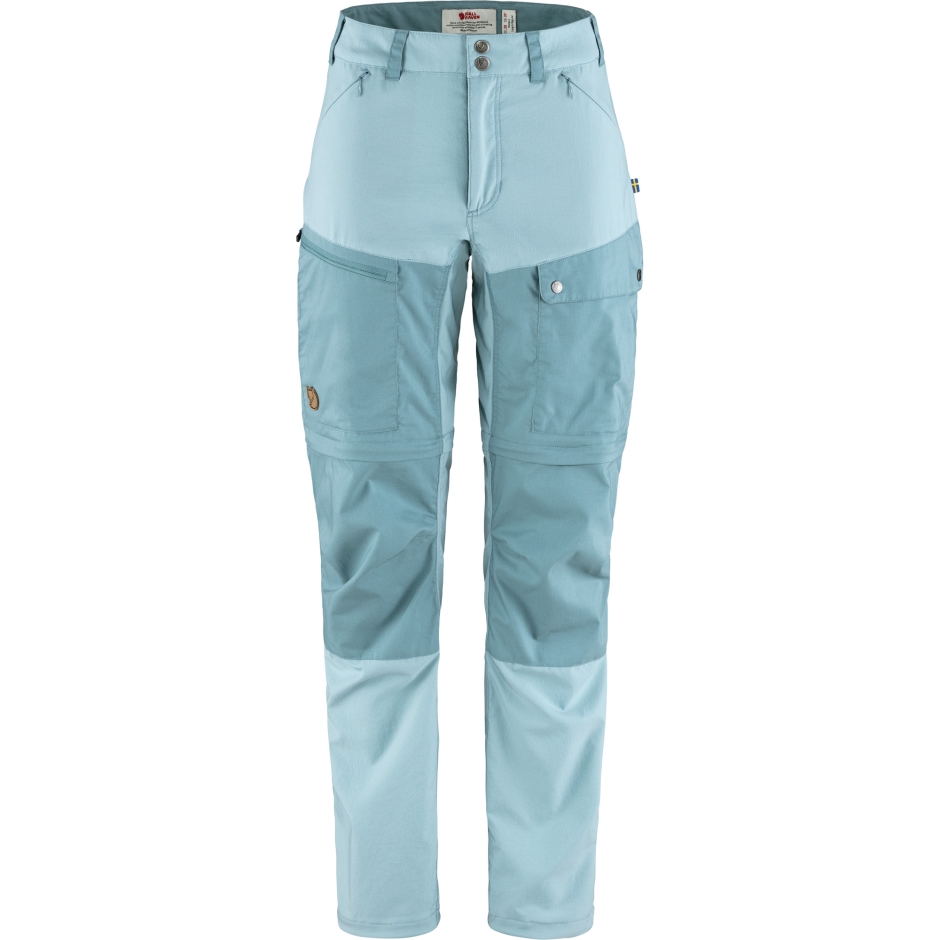 Calça Azul Mineral Argila Azul Mountain Fox Abisko Midsummer Com Zíper