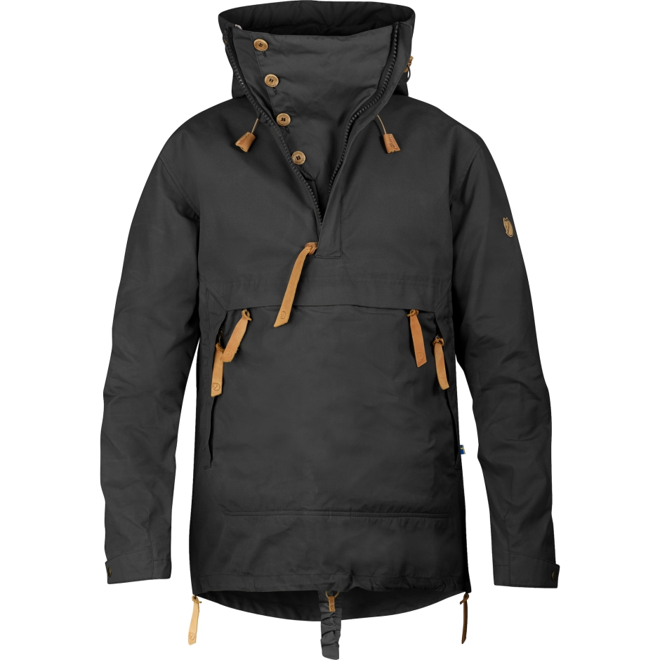Anoraque Fjällraven No. 8m Cinza Escuro