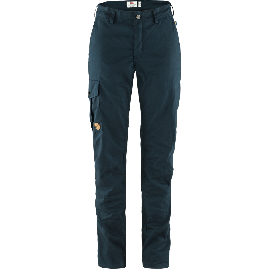 Fjällräven Azul Marinho Escuro Karla Lite Calça Curva W