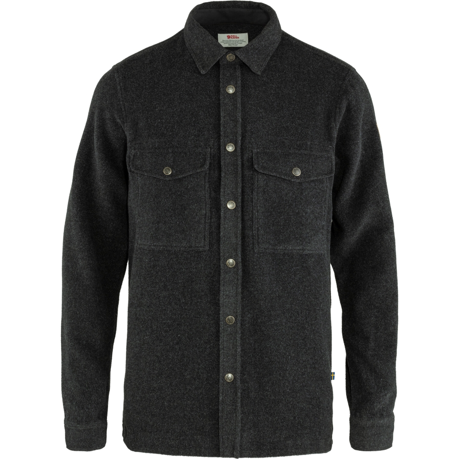 Camisa Canadense Cinza Escuro Solid M Mountain Fox