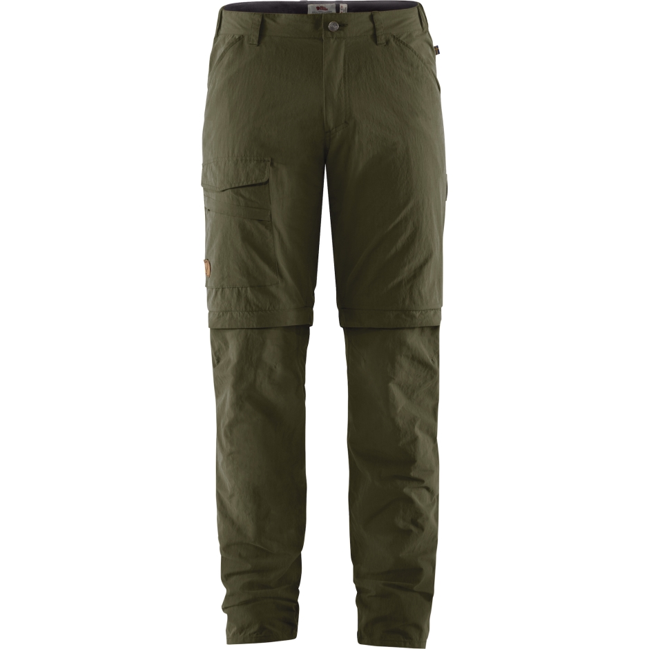 Calça Traveller Mt Com Zíper M Verde Louro Fjällräven