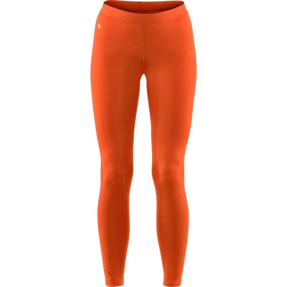 Bergtagen Thinwool Long Johns W Hokkaido Orange Mountain Fox