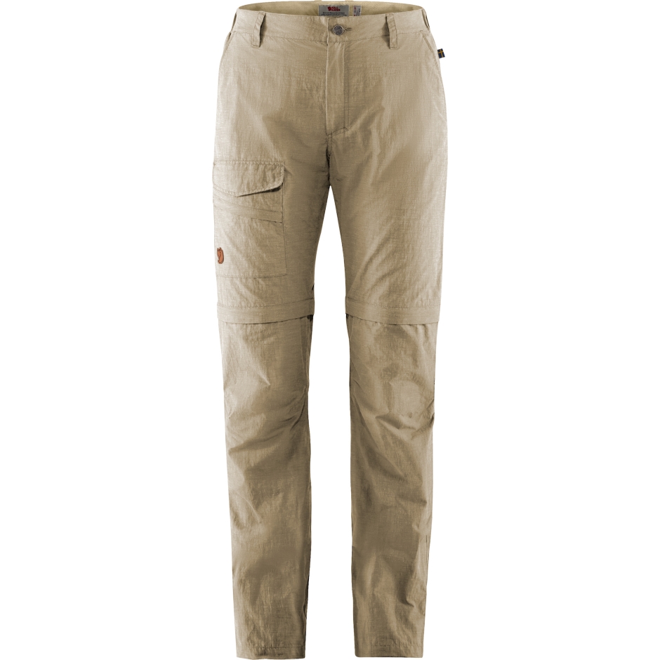 Calça Fjällräven Traveller Mt Com Zíper C Bege Claro