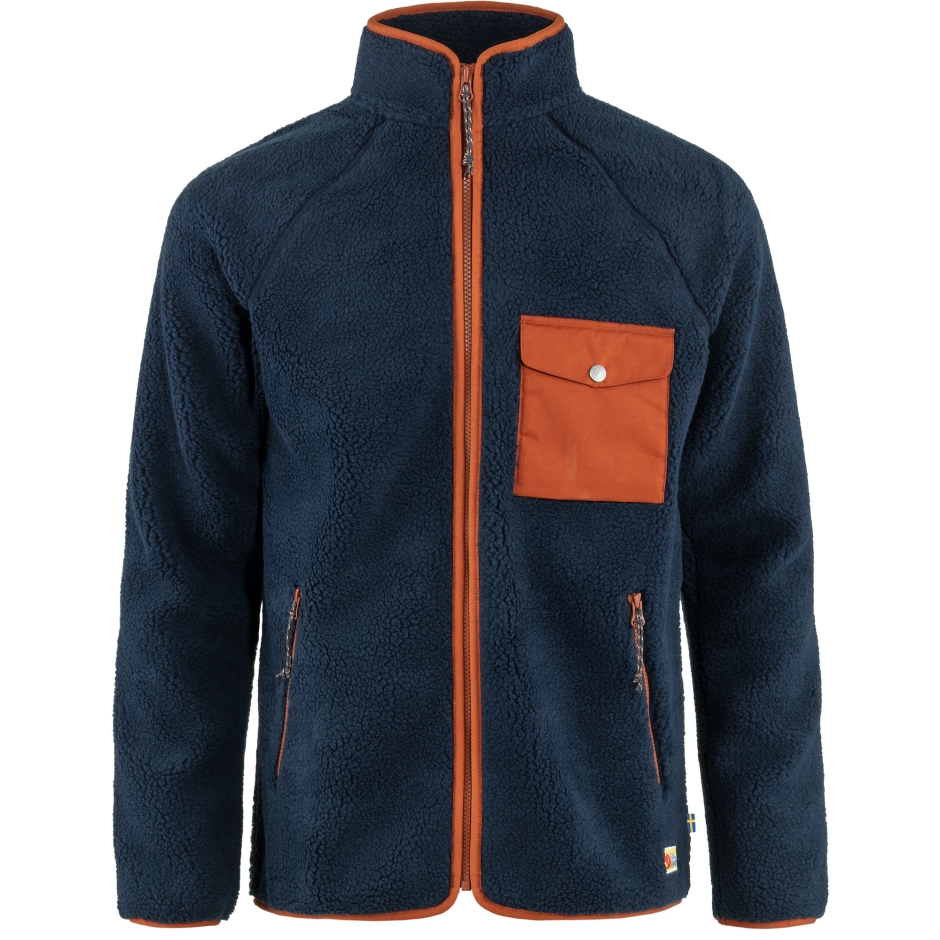 Lã Para O Dia A Dia M Fjällraven Azul Marinho Folha De Outono