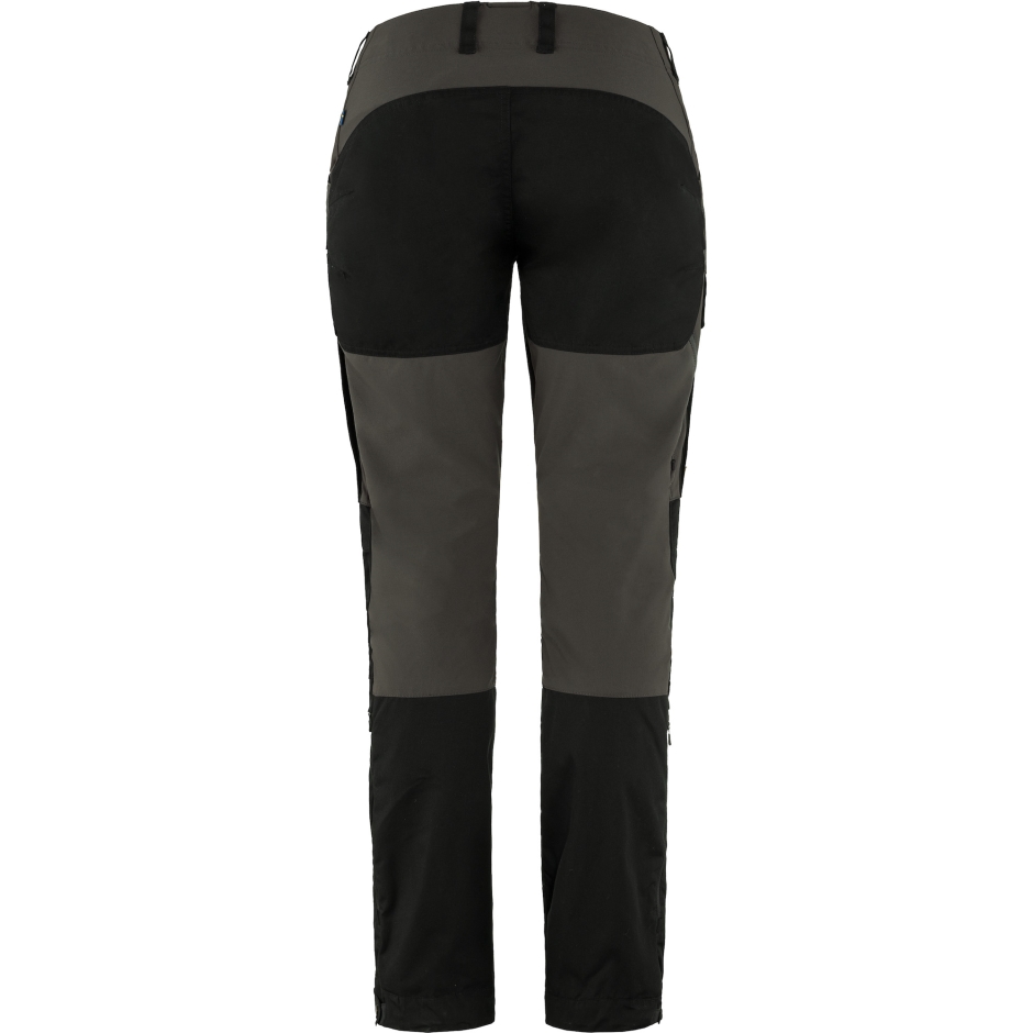 Calça Keb Cinza Pedra Preta Curvada C Curta Fjällräven