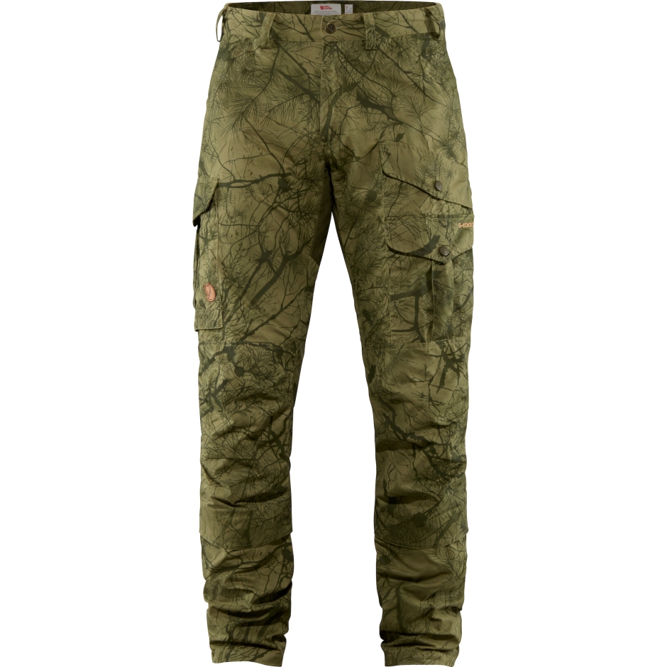 Calças De Caça Barents Pro M Fjällräven Camuflagem Verde Floresta Profunda