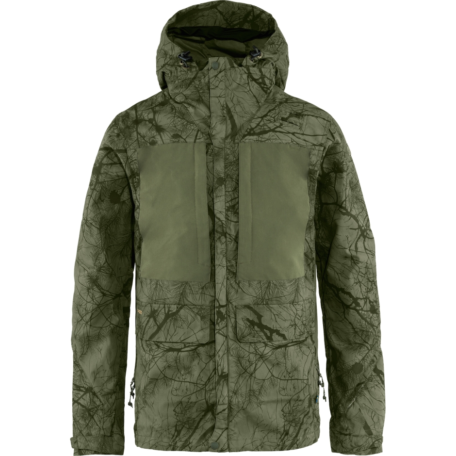 Jaqueta Híbrida Lapland M Fjällräven Verde Camuflado Verde Louro