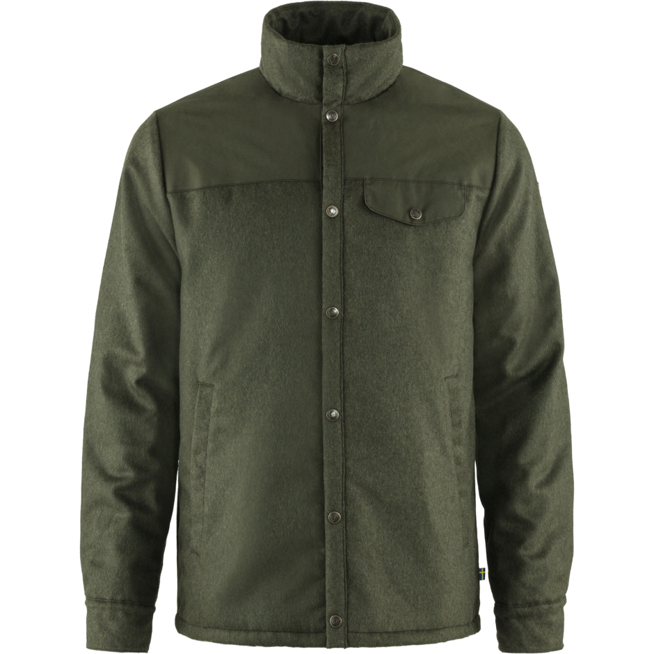Casaco Acolchoado De Lã Canadá Deep Forest M Fjällräven
