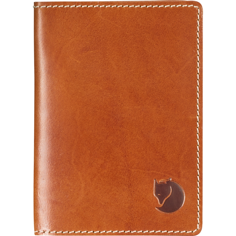 Capa De Passaporte De Couro Conhaque Raposa Da Montanha De Couro