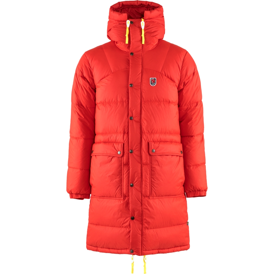 Parka Fjällräven True Red Expedition Long Down Parka M
