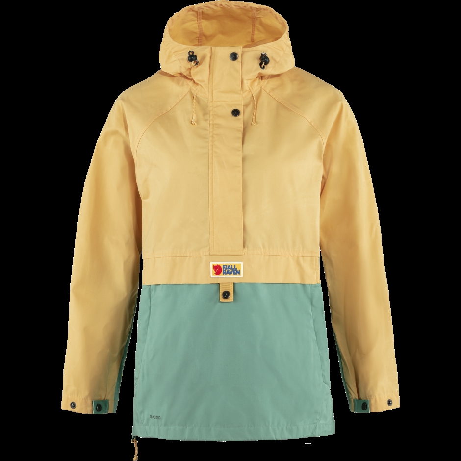 Fjällraven Mais Amarelo-aloe Verde Todos Os Dias Anorak W
