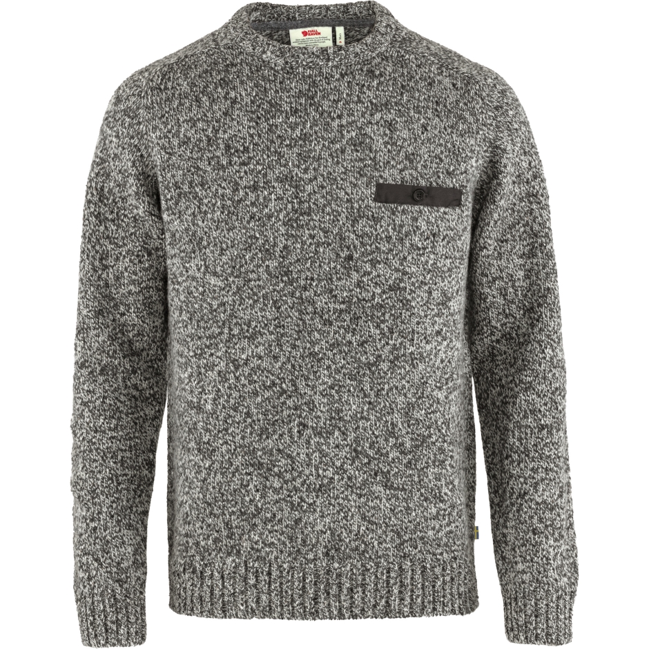 Suéter Gola Redonda Lada M Fjällräven Cinza