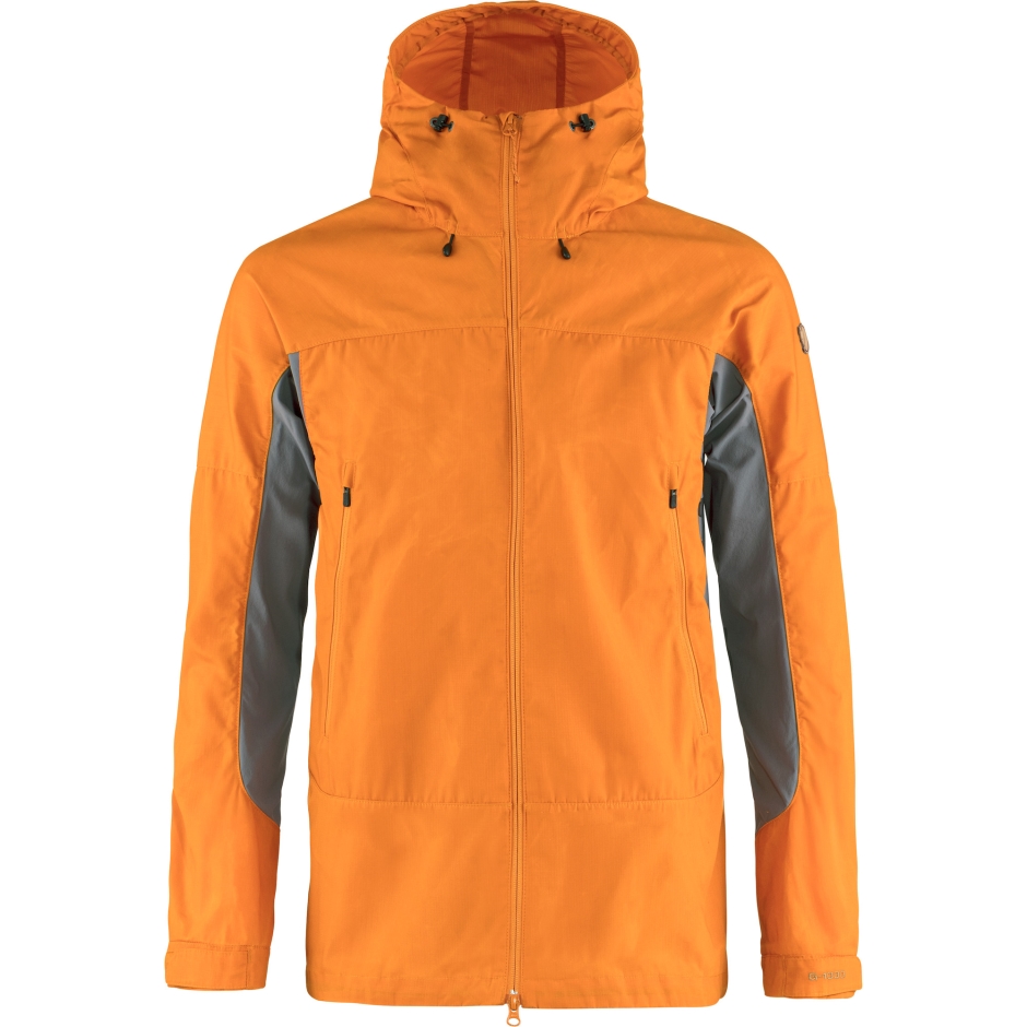 Jaqueta De Trekking Abisko Lite M Fjällraven Ember Orange-super Grey