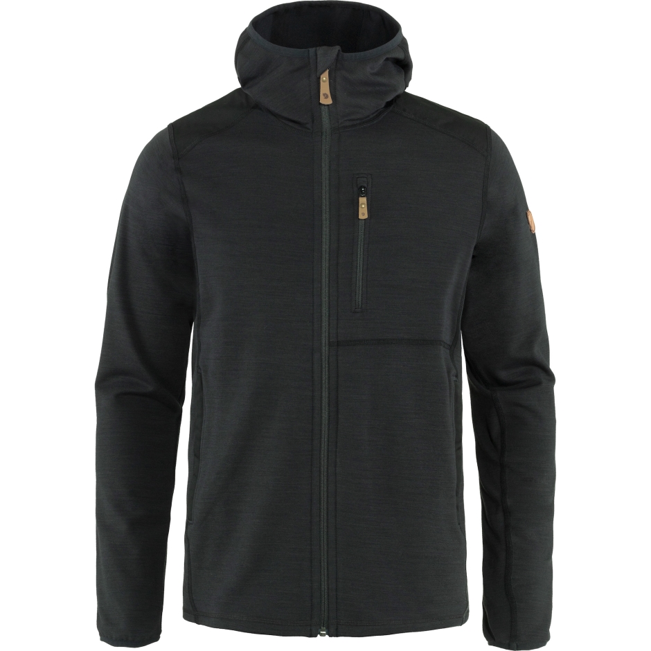 Fjällräven Keb Moletom Com Capuz M Preto Cinza Escuro