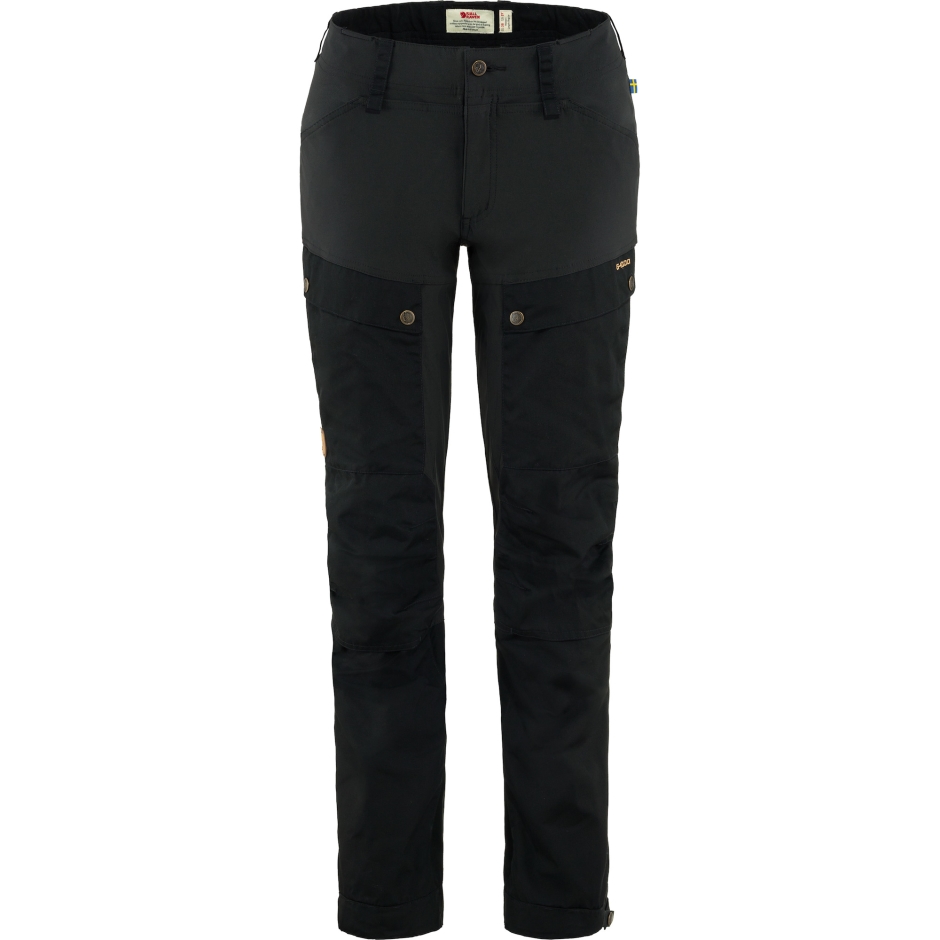 Calça Fjällraven Keb W Reg Preto
