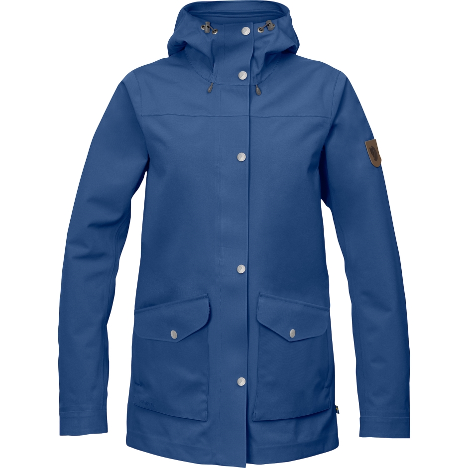 Jaqueta Eco-shell Greenland Azul Profundo W Fjällräven