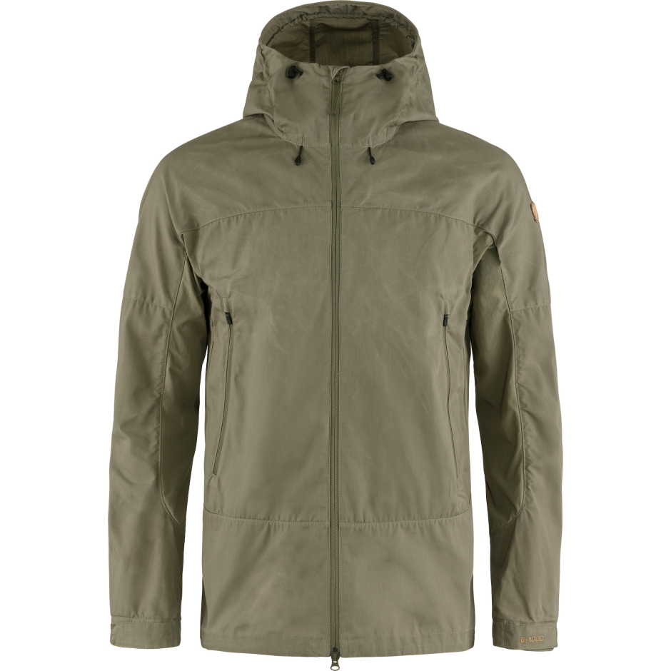 Jaqueta De Trekking Abisko Lite M Light Olive Marca Fjällräven