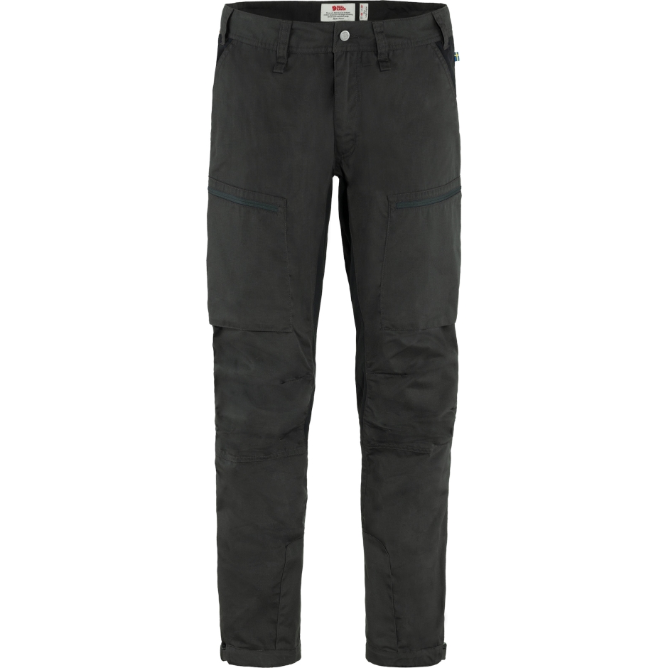 Calça De Trekking Abisko Lite M Reg Cinza Escuro Fjällräven