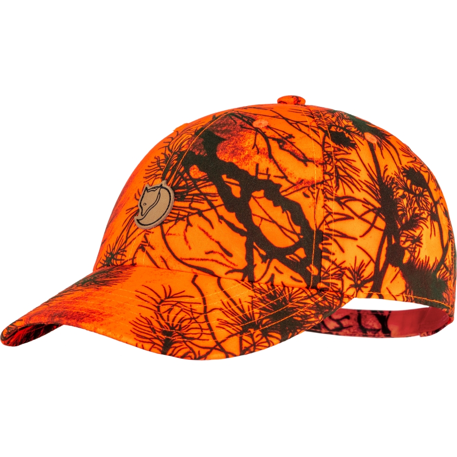Boné De Camuflagem Laranja Da Lapônia Raposa Da Montanha