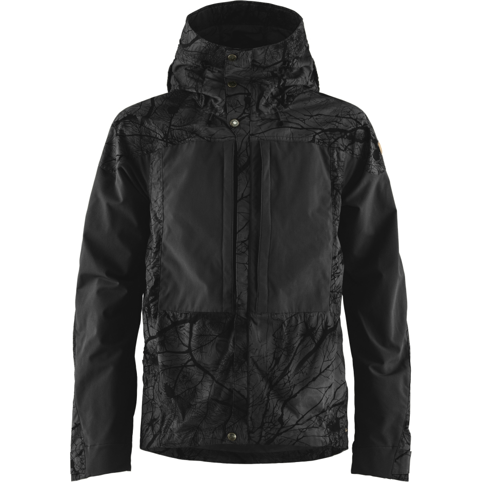Jaqueta Fjällräven Keb M Preta Camuflada Preta