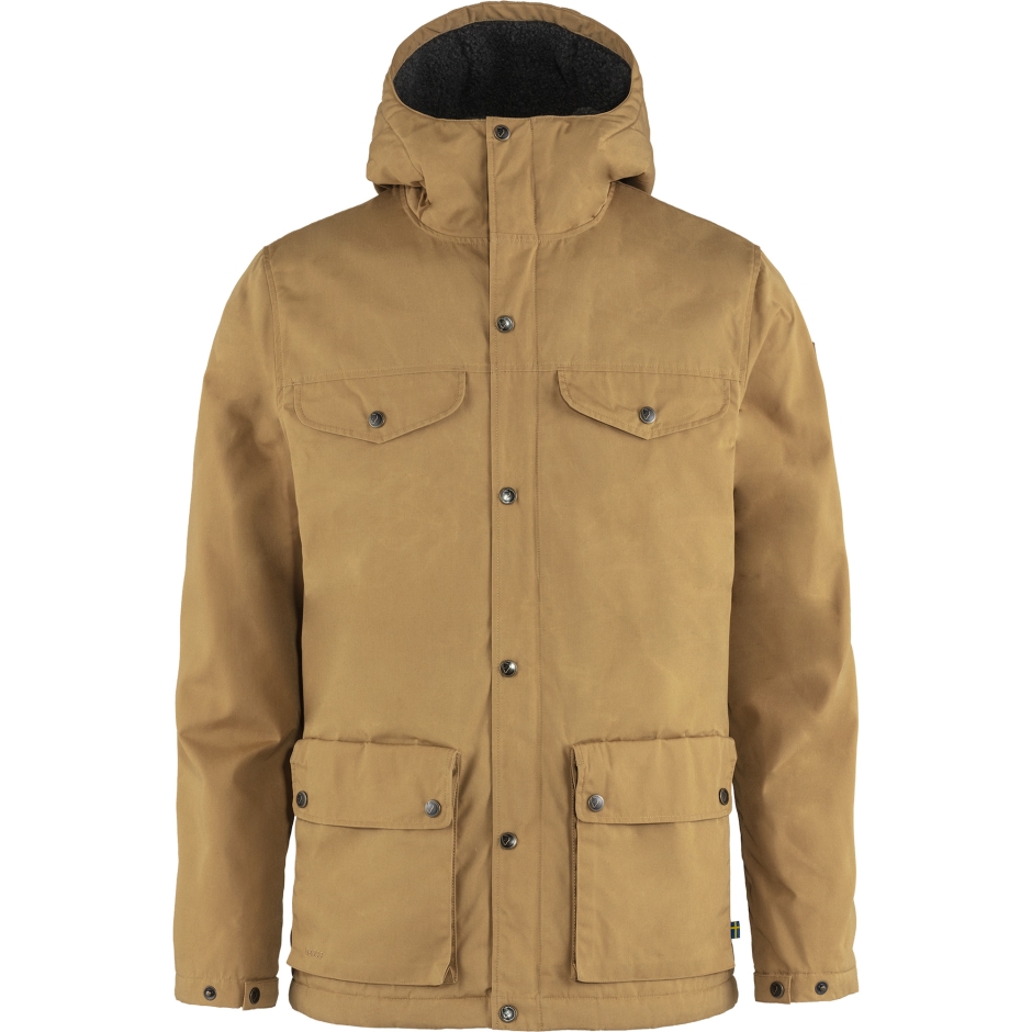 Jaqueta De Inverno Marrom Trigo Sarraceno Greenland M Fjällräven