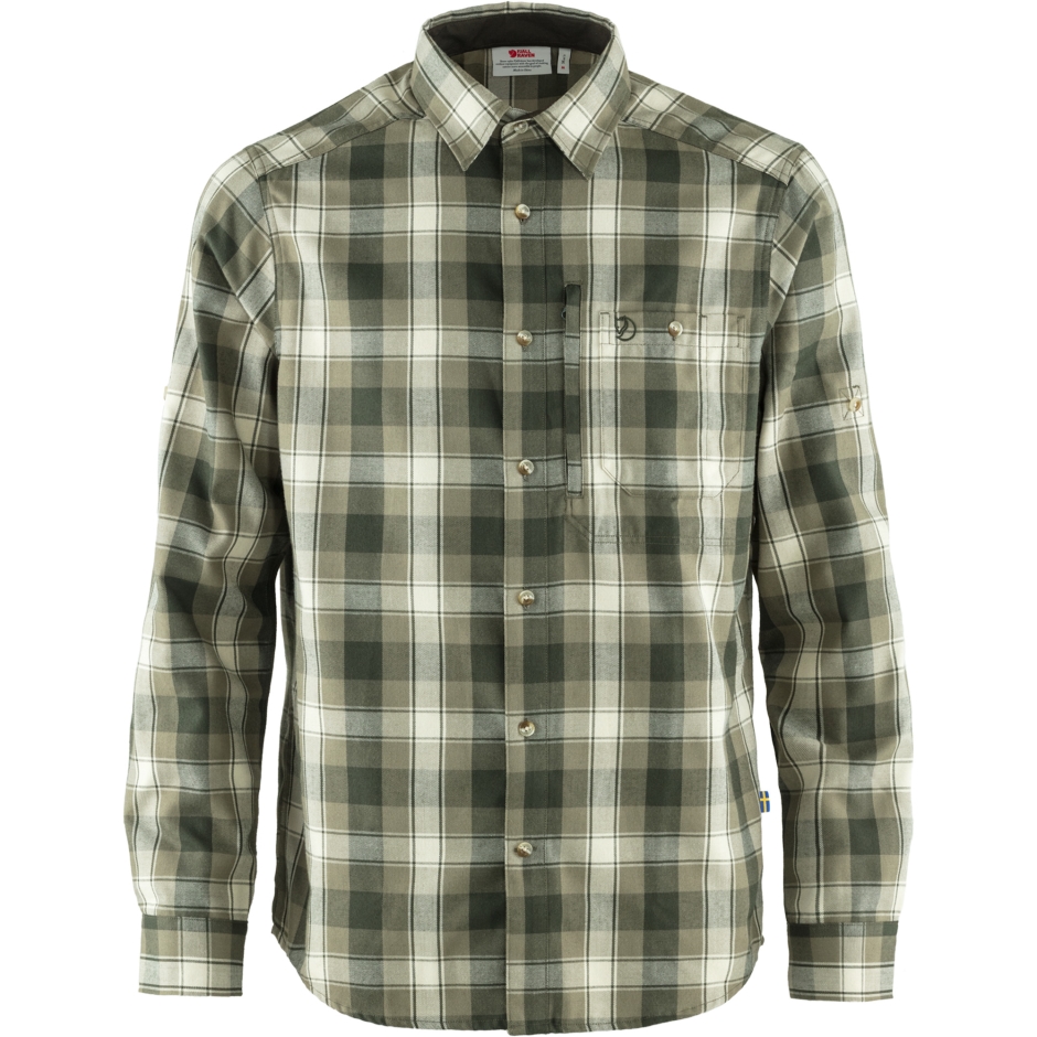 Fjällglim Ls Camisa M Fjällräven Floresta Profunda