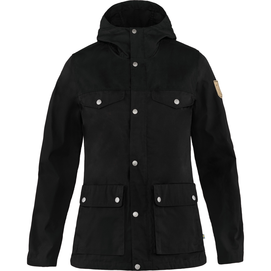 Jaqueta Greenland W Fjällräven Marca Preta