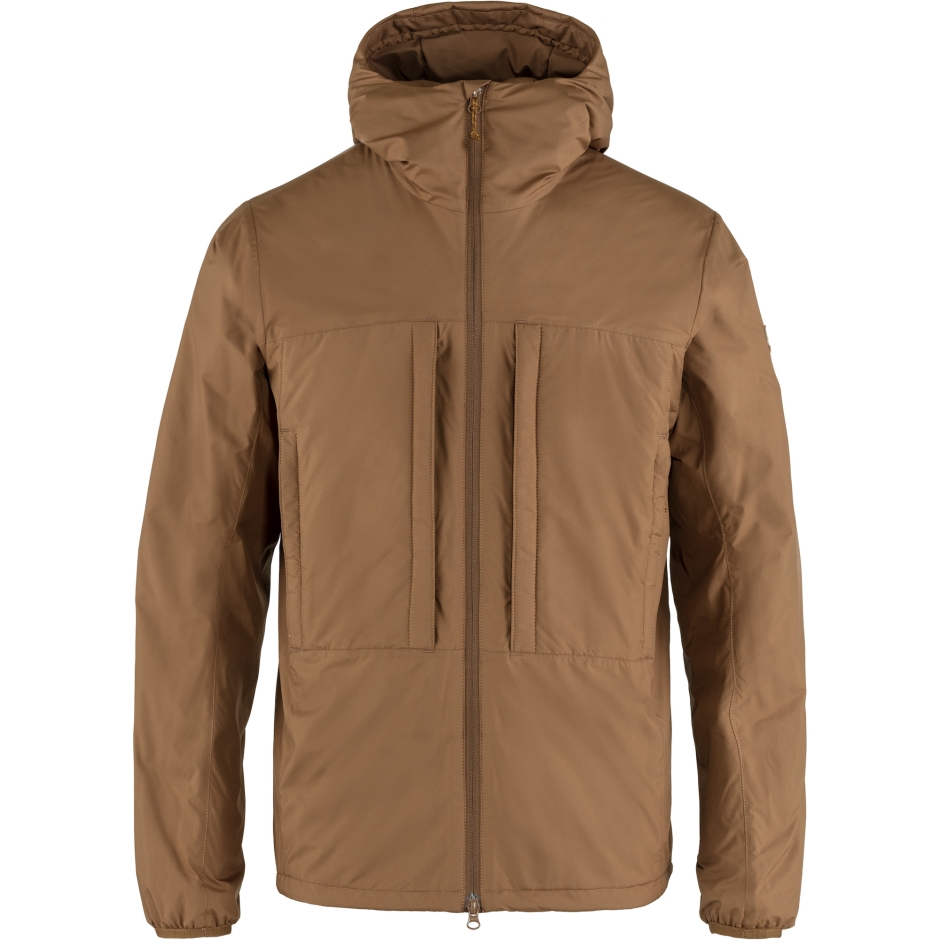 Jaqueta Acolchoada De Lã Keb M Fjällräven Marca Wood Brown