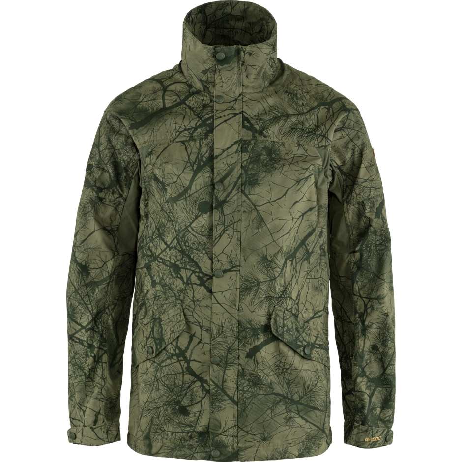 Jaqueta Verde Camuflagem Verde Floresta Híbrida M Fjällraven