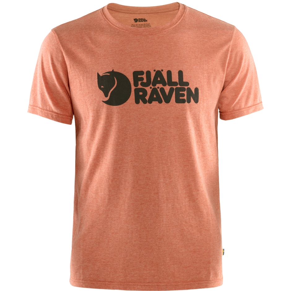 T-shirt Rowan Vermelho-melange Com Logótipo W Mountain Fox