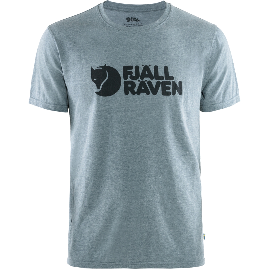 T-shirt Com Logótipo Azul-melange Fjällräven Tio W